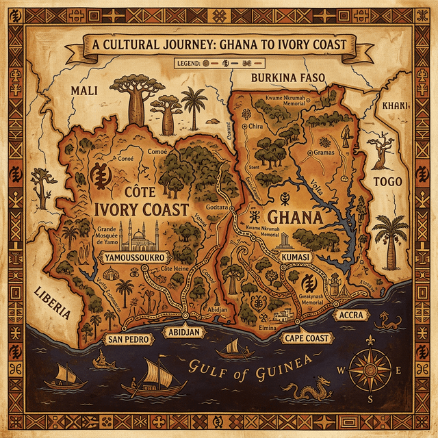 Carte de l'Odyssée Atchan